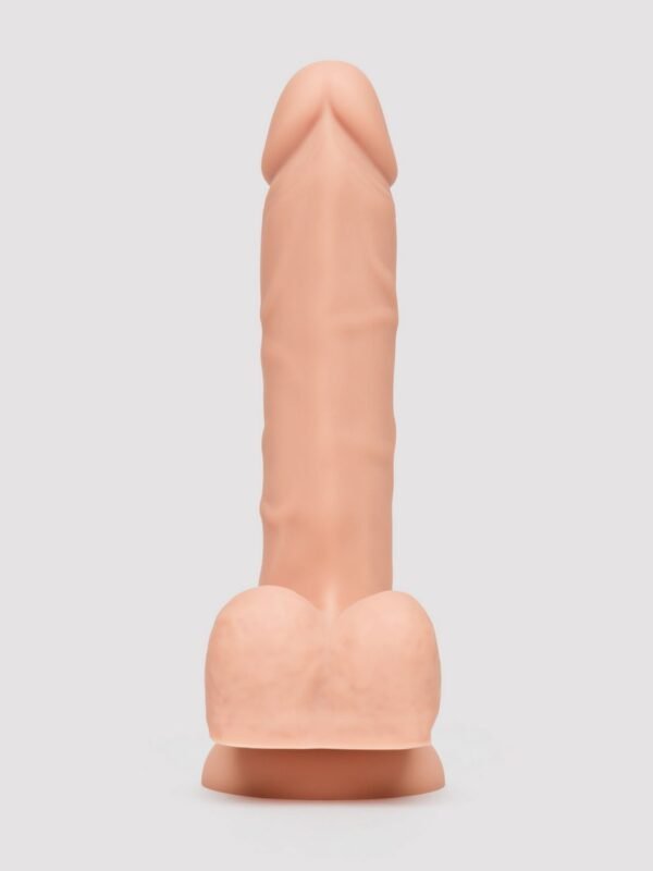 Lifelike Lover Classic Dual-Density Silicone Dildo with Balls 8 inch - Flesh Pink - 图片 3
