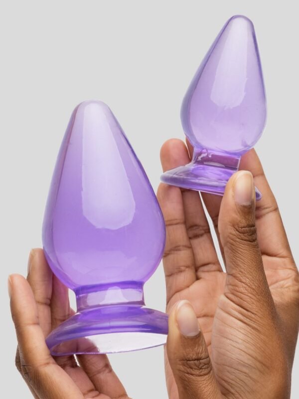 Basics Bulbous Butt Plug Set (2 Piece) - 图片 3