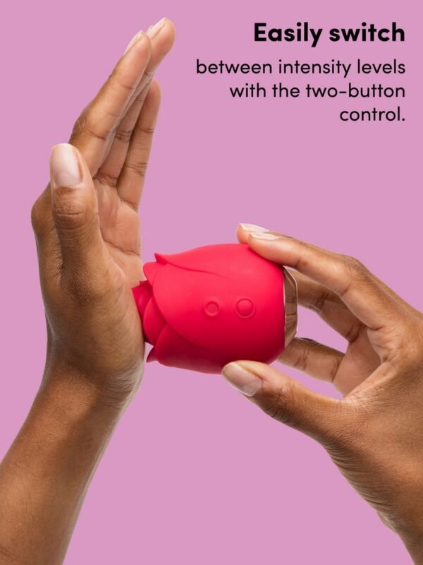 mon ami Pleasure Air Rose Clitoral Suction Stimulator - 图片 3