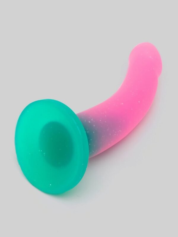 Glitter Silicone Dildo 6 Inch - 图片 3