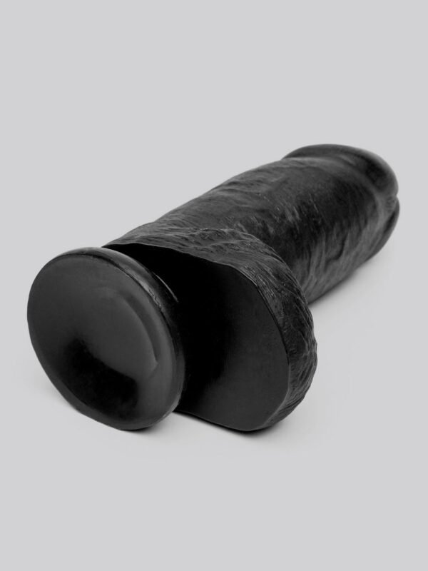 King Cock Mega Chubby Realistic Black Suction Cup Dildo 7 Inch - 图片 3