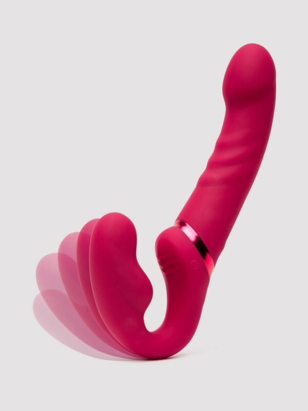 Lovense Lapis App Controlled Vibrating Strapless Strap-On - 图片 3