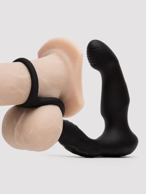 Nexus Simul8 Wave Dual Prostate Massager with Double Cock Ring - 图片 3