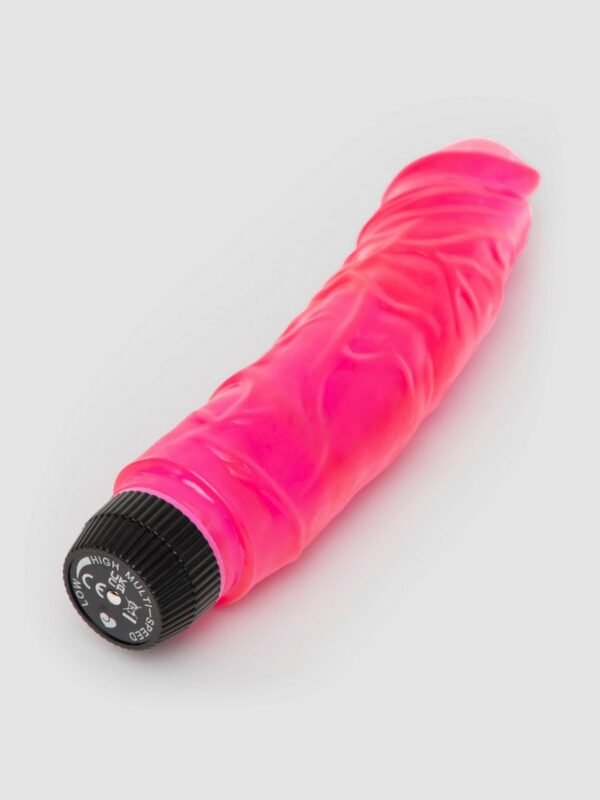 BASICS Girthy Realistic Dildo Vibrator 8 Inch - 图片 3