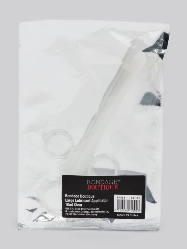 Bondage Boutique Large Lubricant Applicator Syringe 0.3 fl oz - 图片 4