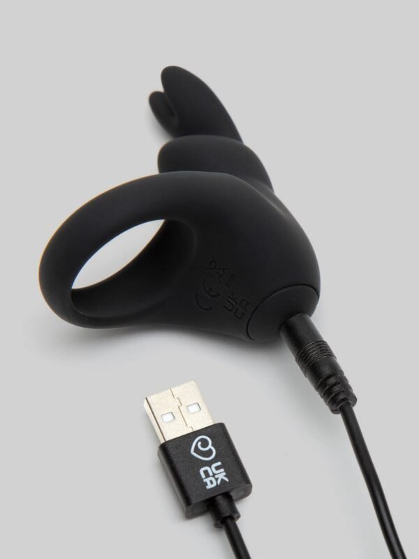 Happy Rabbit Rechargeable Rabbit Cock Ring - 图片 4