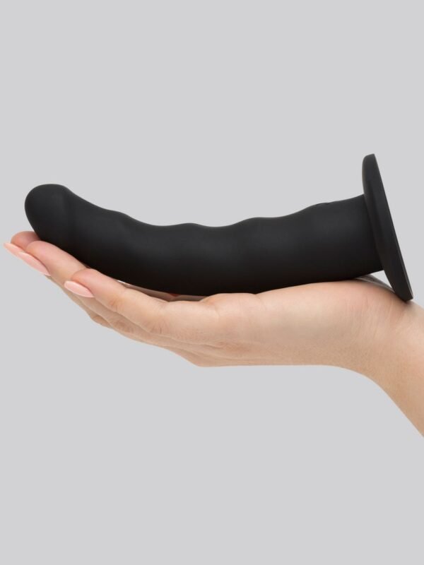 Sensual Waves Silicone Suction Cup Dildo 7 Inch - 图片 4