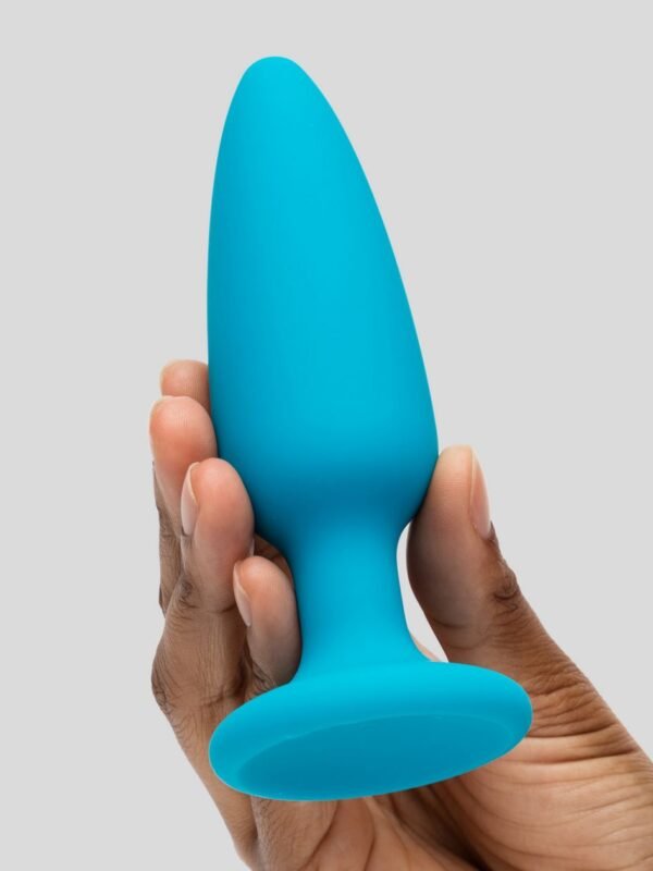 Rainbow Tapered Silicone Butt Plug Set (3-Piece) - 图片 4