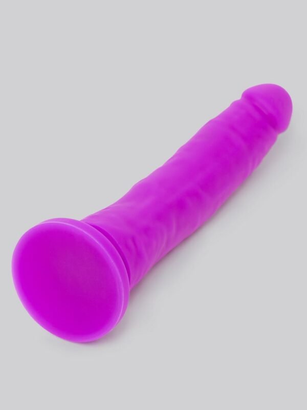 Realistic Slimline Silicone Suction Cup Dildo 8 Inch - 图片 4