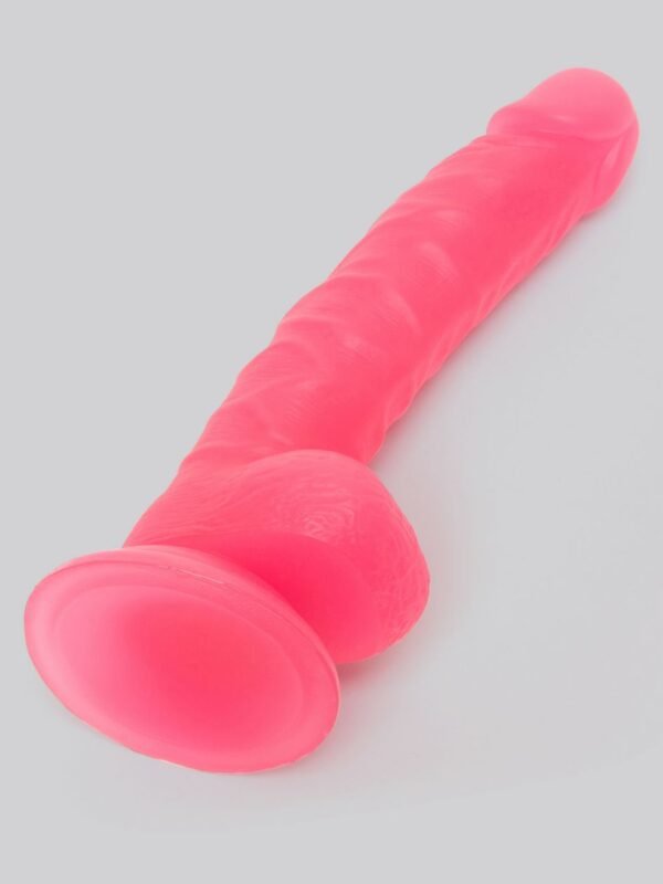 BASICS Glow In the Dark Realistic Suction Cup Dildo 8 Inch - 图片 4