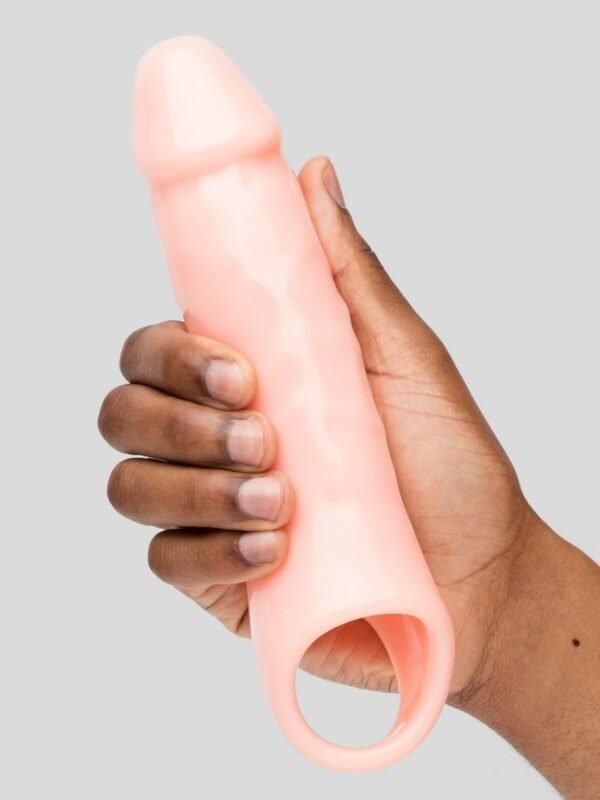 Mega Mighty Penis Extender with Ball Loop Flesh Pink - 图片 4