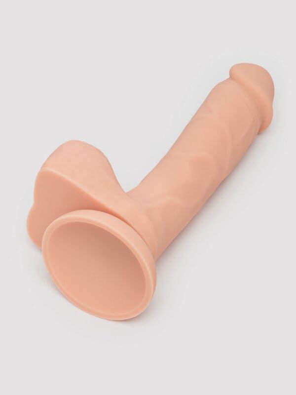 Lifelike Lover Classic Dual-Density Silicone Dildo with Balls 8 inch - Flesh Pink - 图片 4
