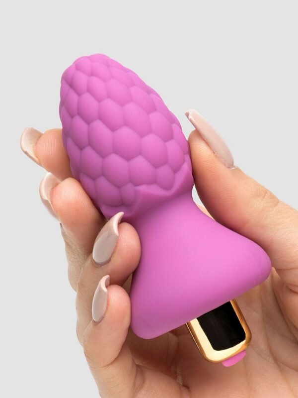 Rocks Off 7 Function Ass Berry Vibrating Butt Plug 2.25 Inch - 图片 4