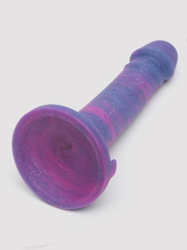 Super Soft Silicone Galaxy Dildo 7 Inch - 图片 4