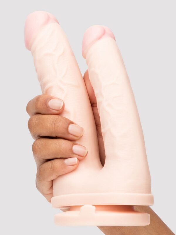 Lifelike Lover Ultra Realistic Double Penetrator Suction Cup Dildo 6 Inch - 图片 4