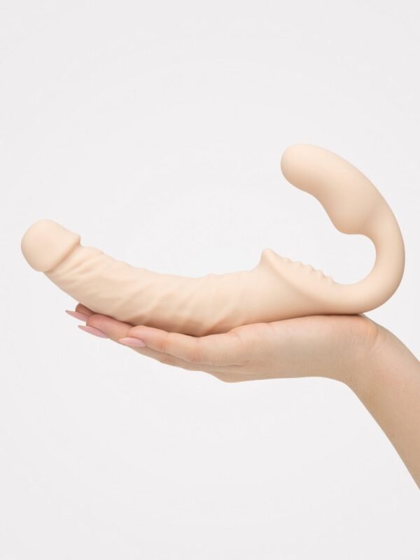Lifelike Lover Luxe Posable Realistic Silicone Strapless Strap-On - 图片 4