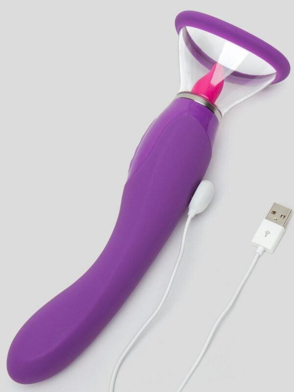 Fantasy for Her Vibrating Pussy Pump and Tongue Vibrator Kit - 图片 4