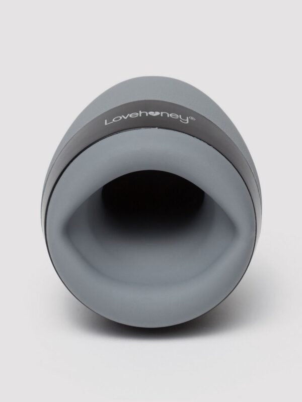Hot Shot Rechargeable Warming Silicone Male Masturbator - 图片 4