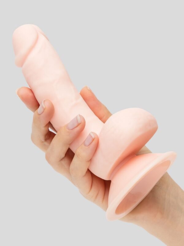 Lifelike Lover Classic Dual-Density Dildo with Moving Foreskin 6 Inch - 图片 4