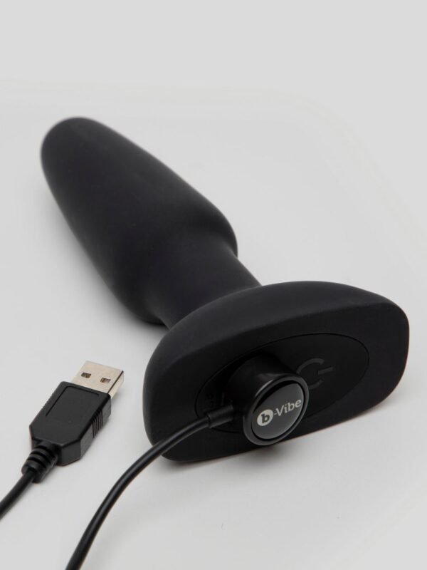 b-Vibe Remote Control Rechargeable Vibrating Rimming Butt Plug - 图片 4