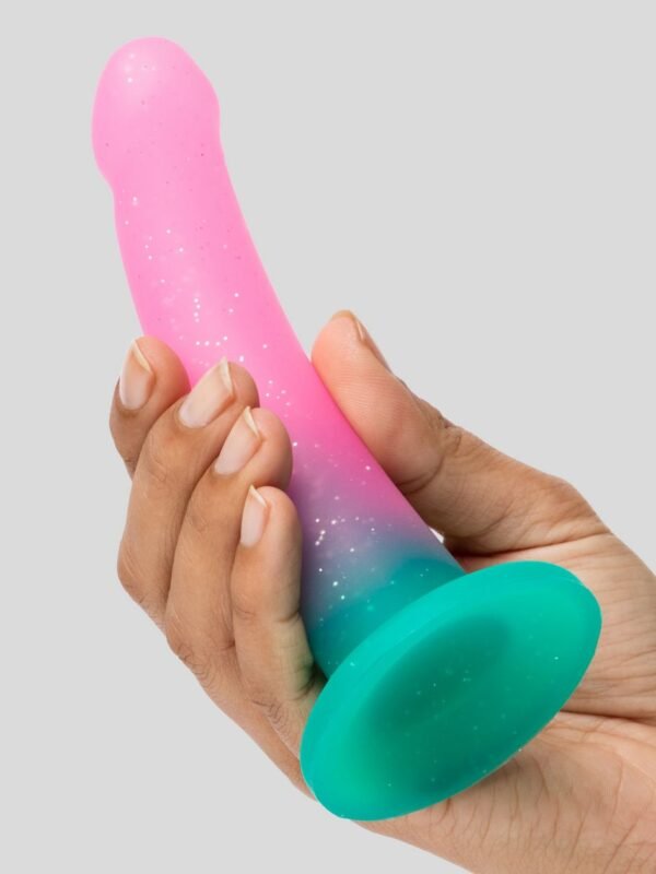 Glitter Silicone Dildo 6 Inch - 图片 4