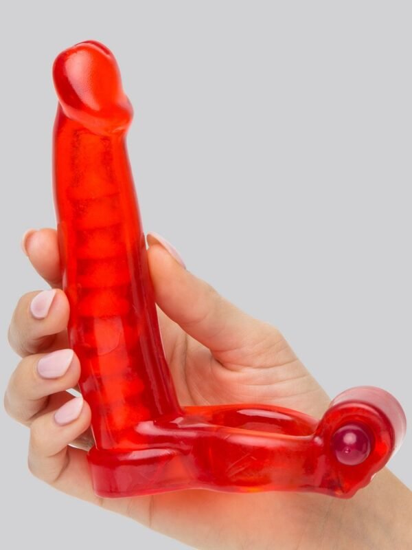 Double Penetrator Cock Ring Anal Vibrator Strap-On - 图片 5