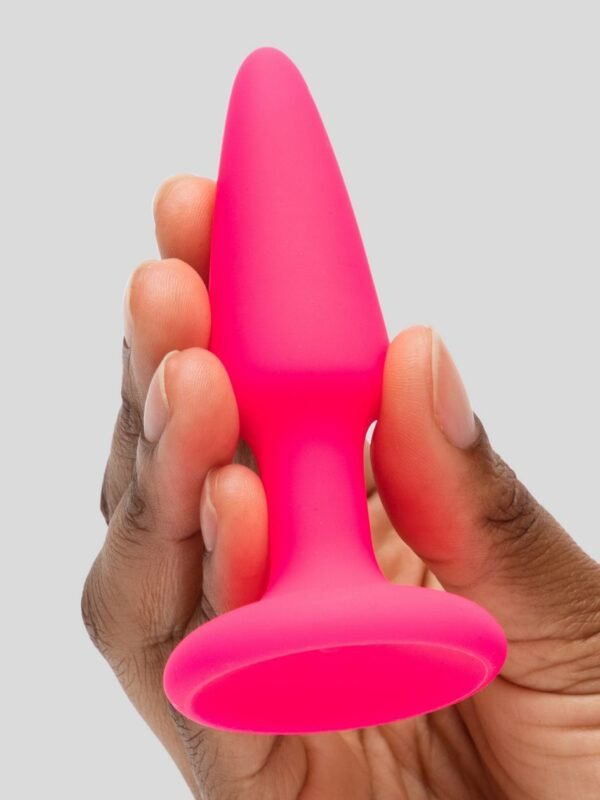 Rainbow Tapered Silicone Butt Plug Set (3-Piece) - 图片 5