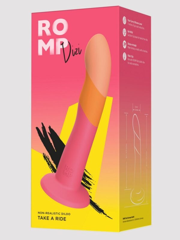 ROMP Dizi Non-Realistic Dildo 7 Inch - 图片 5