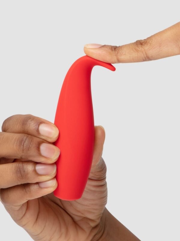 Red Hot Rechargeable Silicone Flickering Tongue Vibrator - 图片 5