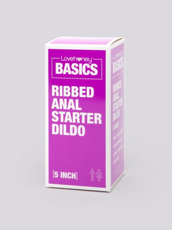 BASICS Ribbed Anal Starter Dildo 5 Inch - 图片 5