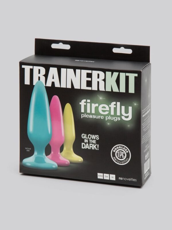 Firefly Glow-in-the-Dark Rainbow Butt Plug Trainer Kit (3 Piece) - 图片 5