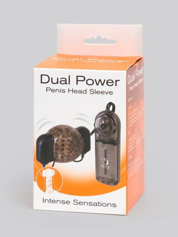 Dual Power Vibrating Penis Head Sleeve - 图片 5