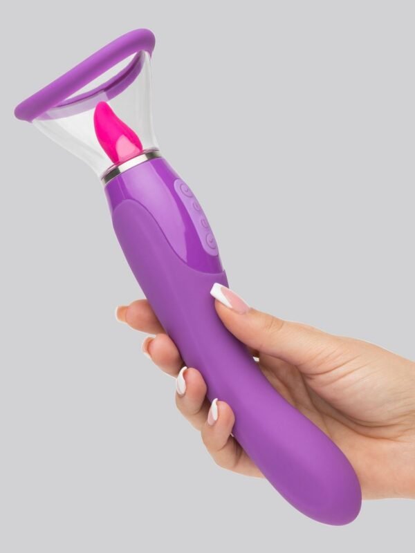 Fantasy for Her Vibrating Pussy Pump and Tongue Vibrator Kit - 图片 5