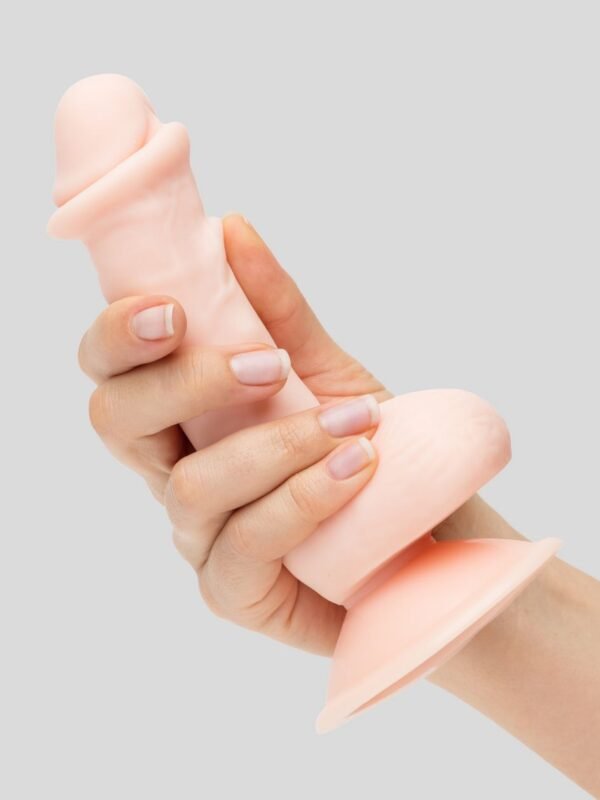Lifelike Lover Classic Dual-Density Dildo with Moving Foreskin 6 Inch - 图片 5