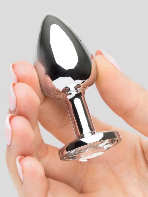Jeweled Metal Butt Plug 2.5 Inch - 图片 5
