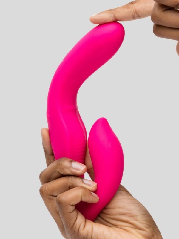 Double Down Rechargeable Remote Control Vibrating Strapless Strap-On - - 图片 5
