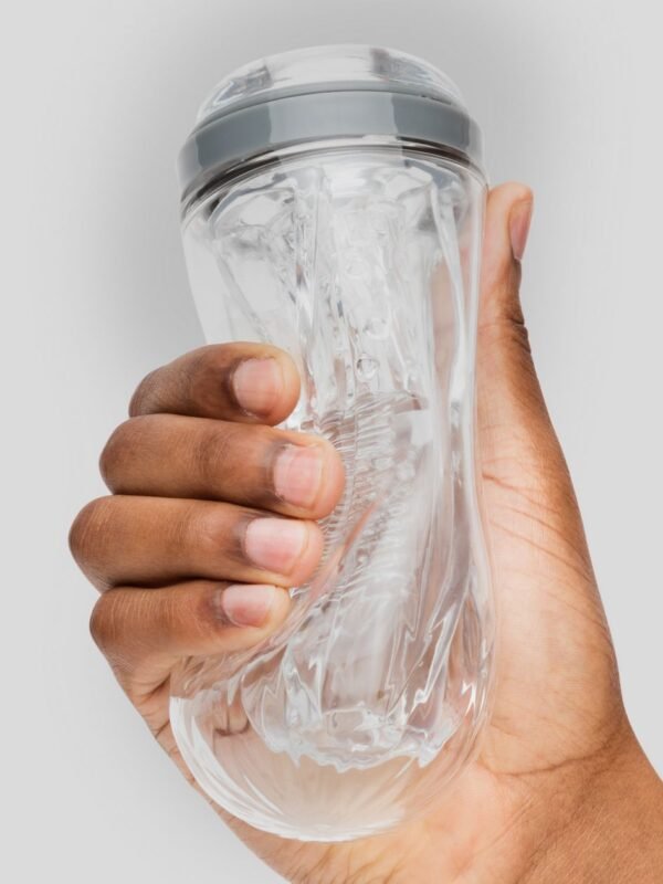 Heads Up Clear Textured Stroker Cup - 图片 5