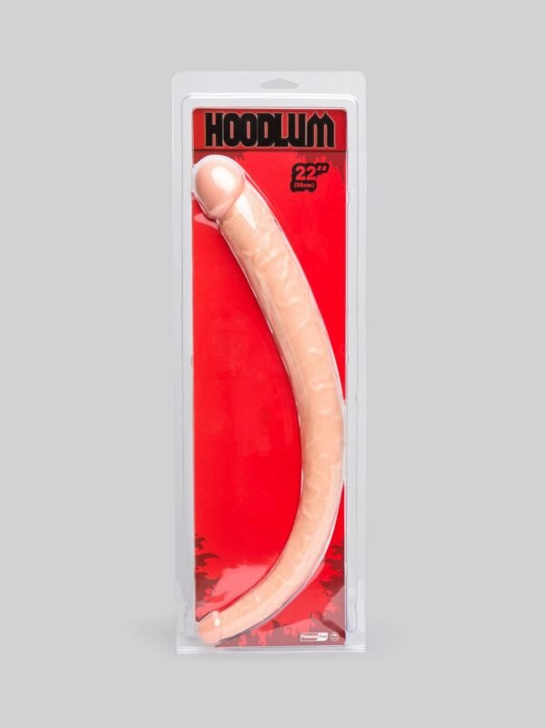 Hoodlum Tapered Double Penetration Realistic Double-Ended Dildo 22 Inch - 图片 5