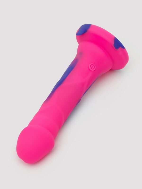 Lifelike Lover Luxe Realistic Multicoloured Silicone Vibrating Dildo 7 Inch - 图片 5