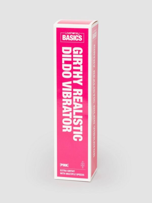 BASICS Girthy Realistic Dildo Vibrator 8 Inch - 图片 5