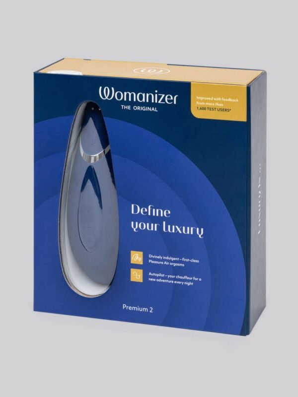 Womanizer Premium 2 Rechargeable Smart Silence Clitoral Suction Stimulator - 图片 6