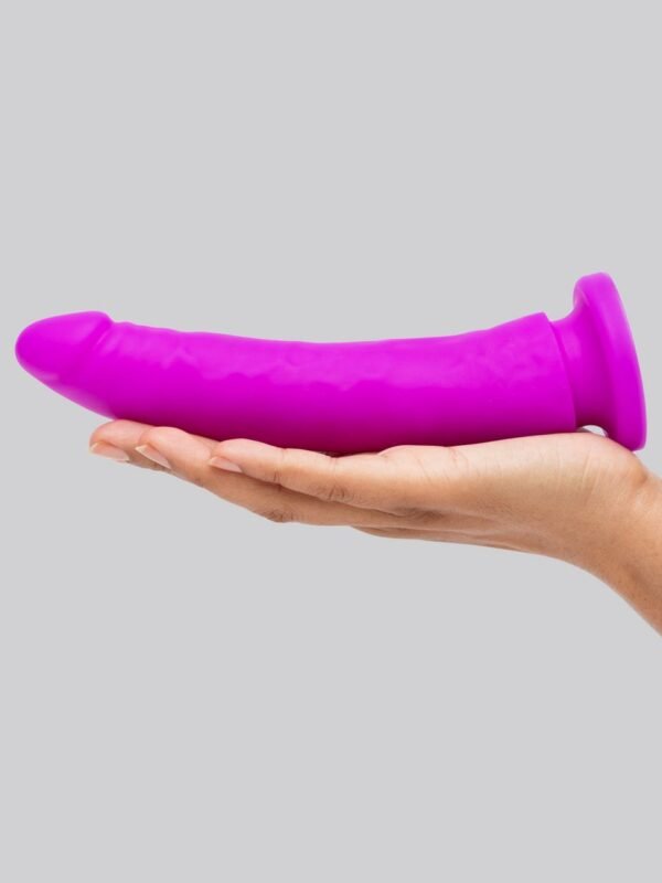 Realistic Slimline Silicone Suction Cup Dildo 8 Inch - 图片 6
