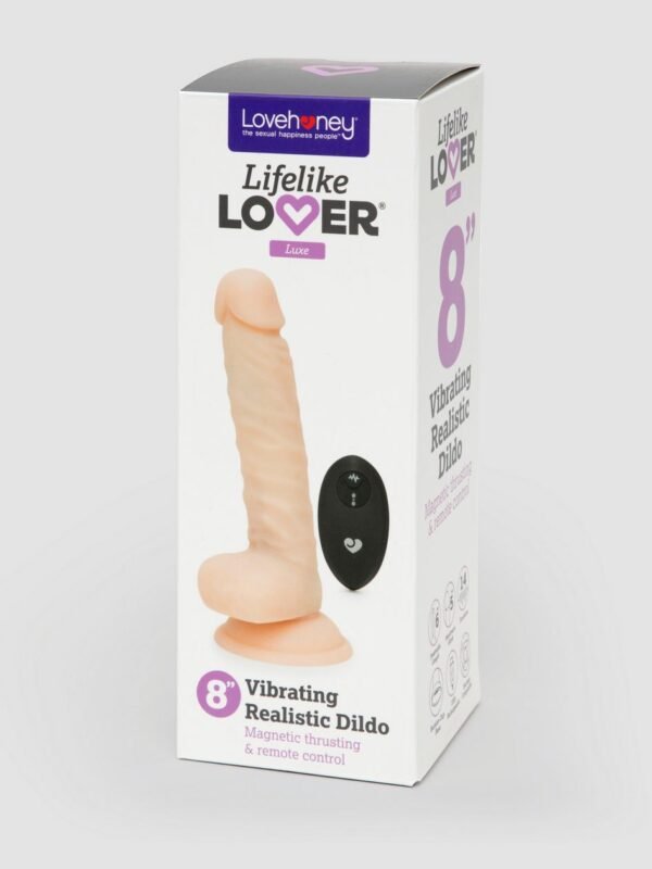 Lifelike Lover Luxe Silicone Magnetic Thrusting Remote Control Realistic Dildo 8 - 图片 6
