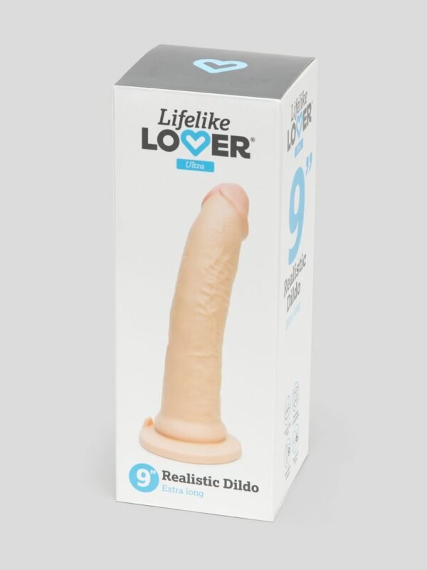 Lifelike Lover Ultra Realistic Suction Cup Dildo 9 Inch - 图片 6