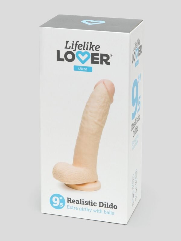 Lifelike Lover Ultra Realistic Ballsy Dildo 9.5 Inch - 图片 6