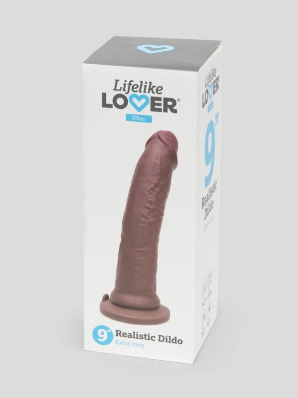 Lifelike Lover Ultra Realistic Suction Cup Dildo 9 Inch - 图片 6