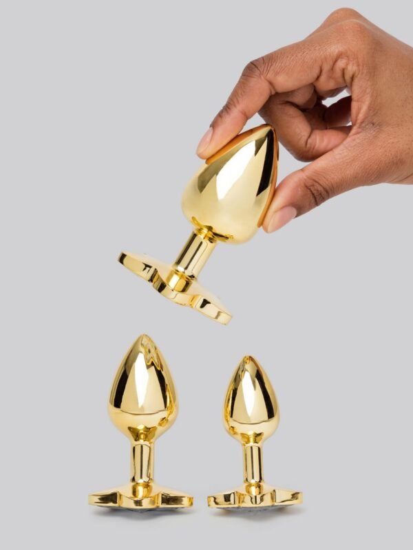 Star Power Jeweled Metal Butt Plug Set (3 Piece) - 图片 6