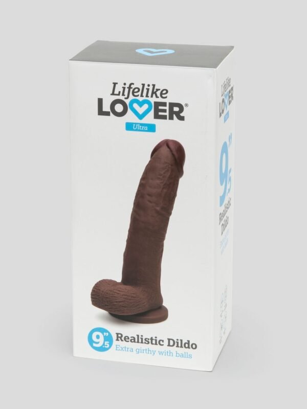 Lifelike Lover Ultra Realistic Ballsy Dildo 9.5 Inch - 图片 6