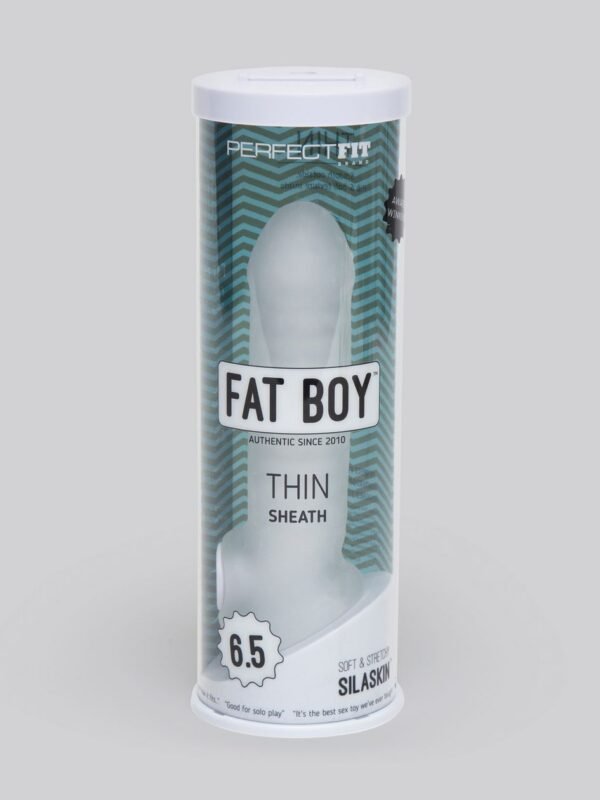 Perfect Fit Fat Boy Thin 6.5 Inch Penis Sleeve with Ball Loop - 图片 6