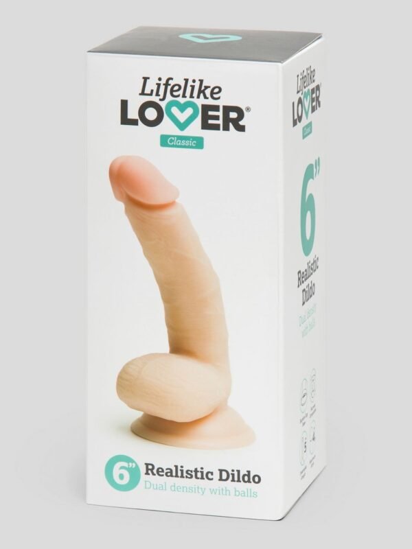 Lifelike Lover Classic Dual-Density Ultra Realistic Dildo 6 Inch - 图片 6